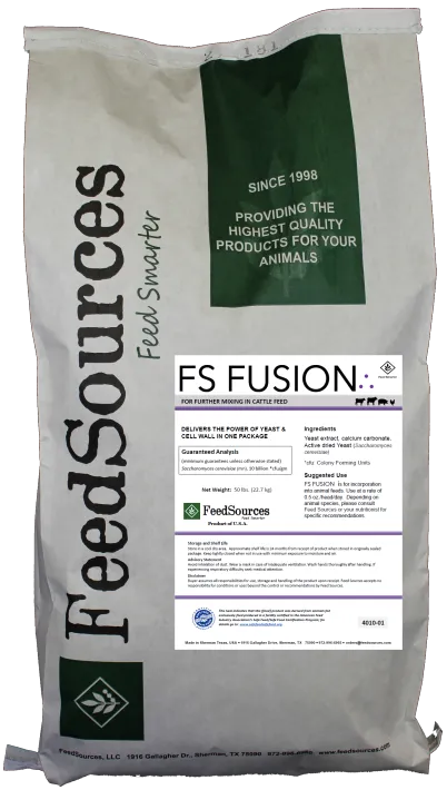 FS Fusion Product Bag on Transparent Back